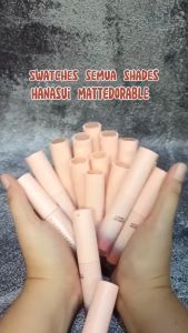 HANASUI Mattedorable Lip Cream 4g all varian WARNA NO 01-16