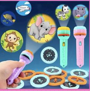 Đèn Pin Chiếu 24- hình ảnh với nhiều chủ đề  khác nhau Cho Bé Thỏa Thích Khám Phá-BigLov