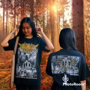 T-shirt kaos metal Tahlian /kaos black metal /kaos band/kaos music