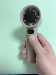 พัดลมพกพา ชาร์จ USB พัดลมมือถือ Mini Fan พัดลมเทอร์โบไฟฟ้า 5000mAh