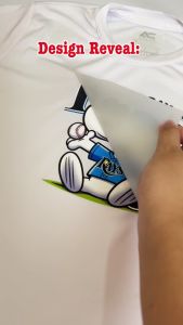 Tshirt for Kids Boys Snoopy Drift fit Quick Dry Shortsleeve Sportswear For Kids| HAD005