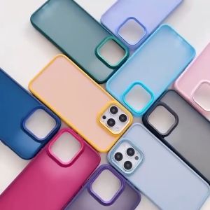 983 Matte Crome Lens Case for Xiao Mi Poco M6 Casing Cover