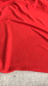 Vải Thun Cotton Xược Màu Đỏ Cờ Khổ 1m55 - Mèm Mại Co Giãn 2 Chiều Mỏng