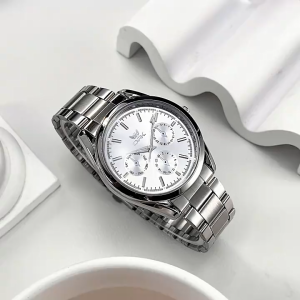 OPK 6024 Original Business Watch For Men | Stainless Steel Waterproof Quartz Watch Luminous Wristwatch