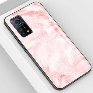 Ultra-Thin Full-Coverage Redmi K30 Glass Phone Case Mens And Womens Models Supreme Edition Lightweight Shock-Resistant Soft Edge+Liquid Silicone
