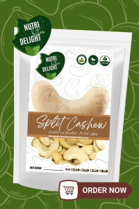 Cashew Split Premium Unsalted Cashew Nuts | Raw or Roasted Healthy Snack | High Protein Nut Snack | 100g 250g 500g 1kg