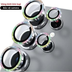 Bộ Bảo Vệ Kính Cường Lực Cho Ống Kính Máy Ảnh Glitter Dành Cho Samsung Galaxy S26/S25/S24/S23 Ultra FE Plus S26Ultra S25FE S24FE 5/3 Chiếc
