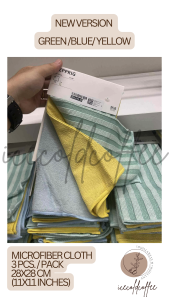 Original Microfiber Cloth 3 pcs. / pack 28x28 cm (11x11 inches)