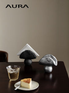 Aura Middle-Ancient Hand-Pinching Napkin Holder Napkin Box Tissue Box Cute Creative Original Design Nordic Simple Silent Style