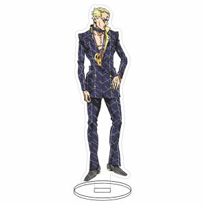 Bandai | Giá Đỡ Hình Acrylic 16CM Cho JoJos Bizarre Adventure: Golden Wind - Shiobana Haruno Guido Mista Trish Una Anime Cosplay Trang Trí Quà Tặng