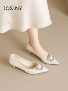 Josiny | Pointed-Toe Flats Low Heel Shoes For Women