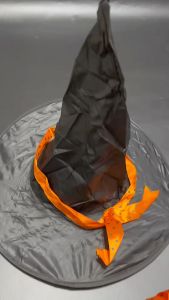 Pumkin witch (2 ชิ้น ชุด+หมวก) เดรสตาข่าย พร้อมหมวก (FANCY108)