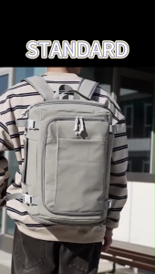 SAVE Travel Backpack Expandable Duffel Bag Large Capacity Weekender Bag Cabin Bag Business Bag Laptop Bag Beg Galas Besar B33