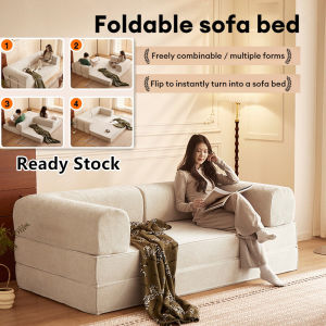 3 in 1 Sofa Bed furniture Folding Sofabed Integrated Dual-purpose Full Sponge Roll Pack Compressed Fabric Sofa For Living Room Danny Sofa Joey Sofa for 3 Seats