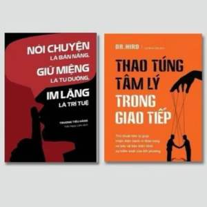 Sách - Combo 2 cuốn Nói chuyện là bản năng giữ miệng là tu dưỡng im lặng là trí tuệ + Thao túng tâm lý trong giao tiếp