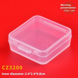 MOLES丨 Storage Box Jewelry Box Transparent Plastic with Lid Storage Box Suitable for Small Object Finishing