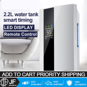 Energy-Saving Electric Dehumidifier with Infrared Remote Control and Smart Timing for Rooms up to 15-30 sqm