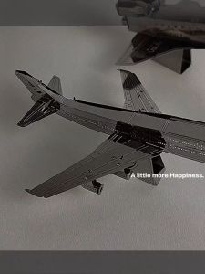 Mô Hình Máy bay dân dụng (Kim loại lắp ghép 3D)