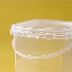 2 Liter 2000ML Bucket with Seal Clear Storage Plastic Container Pail Canister Food Keeper DIY Packaging 2 Oz Containers 2 Litre Bottle - Lazada