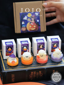 JOJOS L. PD.live Halloween Ghost Limited Edition Aromatherapy Tea Candle Gift for Best Friend Soy Wax Home Decorative Item