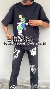 BSL - 71 Bisalo Baju Kaos Pria Wanita lengan pendek motif "LUI G" Digital Printal Kaos Distro Combed Atasan - pakaian wanita - pakaian pria - baju wanita - baju pria - atasan wanita pria - kaos oversize - kaos hitam putih - kaos katun