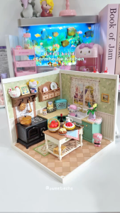 Rolife Farmhouse Kitchen DIY Miniature House DW024