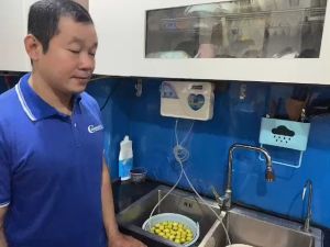 Máy khử trùng vi khuẩn nước khử độc thực phẩm loại bỏ hoá chất trong gia đình