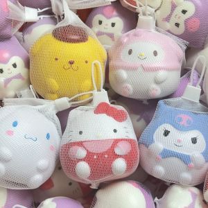 Kuromi Hello Kitty Stress Tabas Squishy Anime Cartoon Free Stuff for Boys Girls Children Pocket Pushy Squeeze Fidget Toys Gift