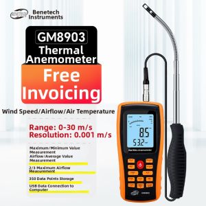 HTI | High Precision Digital Handheld Hot-wire Micro Wind Anemometer