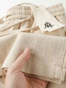 Quần Dài Nam Vải Lanh Cotton Mùa Hè Quần Dài Thể Thao Quần Dài Thường Ngày Quần Dài Ống Đứng Quần Dài Thể Thao Mùa Xuân Thu