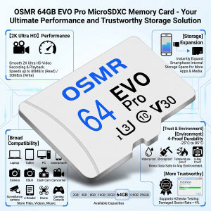 High Speed Mini SD Memory Card 256GB Class 10 Micro TF Flash USB Pen Drive Card 2GB 4GB 8GB 16GB 32GB 64GB 128GB for Smartphone