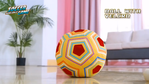 Children Indoor Fabric Football Toy Sticky Wall Soccer Ball for Sports Competitions 儿童踢足球游戏训练地垫套装 *READY STOCK*