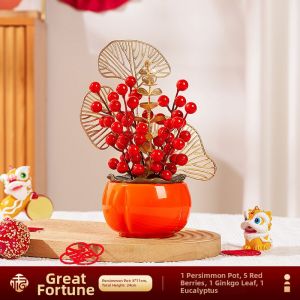 New Year Decoration Wealth Fruit Tabletop Ornaments Horse Year Spring Festival Atmosphere Arrangement Creative Gifts