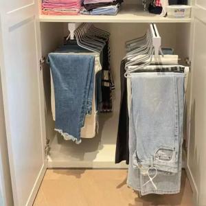 GUANGMANZHI | Multifunctional Pull-out Reinforced Sliding Drawer Trousers Hanger