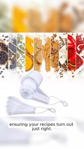 11Pcs/Set Plastic Measuring Spoons Cups with Scale Kitchen Tablespoon Measuring