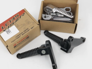 Motorcycle Pedal Bracket Alloy Non-slip IP65 Waterproof Boost Riding Safety for Yamaha Scooter/Motorcycle Riders Premium Replacement Parts