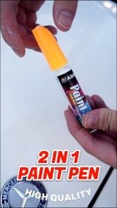 [ BEZZA ] Aikka Paint Pen Touch Up Paint Pen 2 in 1 Car Scratches Remover Cat Kereta Calar Cat Kereta