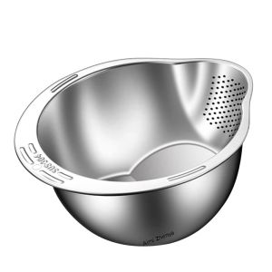 Thickened Multi-functional Rice Washer Basket