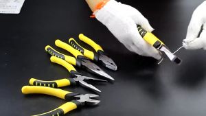 Heavy Duty Pliers Tool set Long Nose Pliers Set Heavy Duty Pliers Tool Vise 8 Inches Wire cutter/6 Inches diagonal cutting pliers /8 Inches sharp nose pliers 