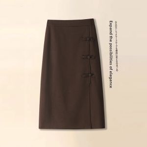 MEITESIJIAONU | Fashion Midi Pencil Skirt
