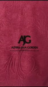 Kain Gorden Embos Meteran Murah Tebal Motif Abstrak Mewah 50/100 cm Terlaris Modern
