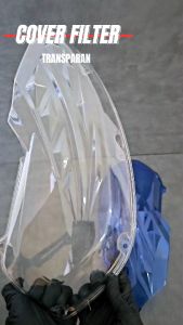 Cover Tutup Filter Hawa Aerox 155 / Cover Tutup CVT Nemo Yamaha Bening Transparan Termurah
