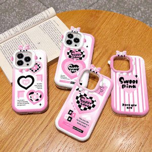 (Ready Stock)Jinsouwe Phone Case Casing For Infinix Smart 6 Case For Girls Cartoon Love Heart Monster Lens Case Soft Back Cover