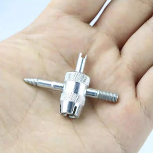 Amoki【Ready in Stock】 Tyre Valve Core Wrench Set 5PCS/Bag for Car Repair Installation Cleaning Tool