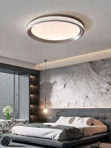 Elegant Crystal Ceiling Light for Bedroom