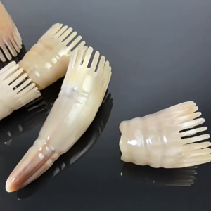 {Đủ Size} LƯỢC SỪNG TRÂU ỐNG DÀI MASSAGE ẤN HUYỆT GỘI ĐẦU SINH DƯỠNG