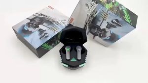 TWS Gaming หูฟังบลูทูธบลูทูธ Latency ต่ําชุดหูฟังไร้สายพร้อมไมโครโฟน สเตอริโอไร้สาย True หูฟังสําหรับเล่นเกม เหมาะสําหรับสมาร์ทโฟนทุกรุ่น