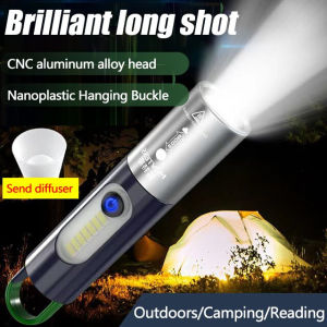 Lighting Comfort Handle Torch Mini Fast Charging Multi-angle Endurance Safety Outdoor Enthusiast
