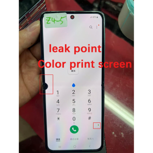 AAA+ AMOLED Defect Dot For Samsung Z Flip 4 LCD SM-F721 Display Screen Assembly For F721 F721B F721N LCD With Dot Line Repair