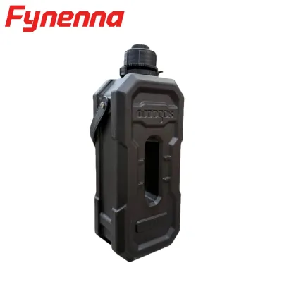 2L Jerrycan for Motorcycle Spare Fuel Tank Gas Can Water Bucket Oil Canister with Spout Anti Static Safe for Petrol Oil Diesel